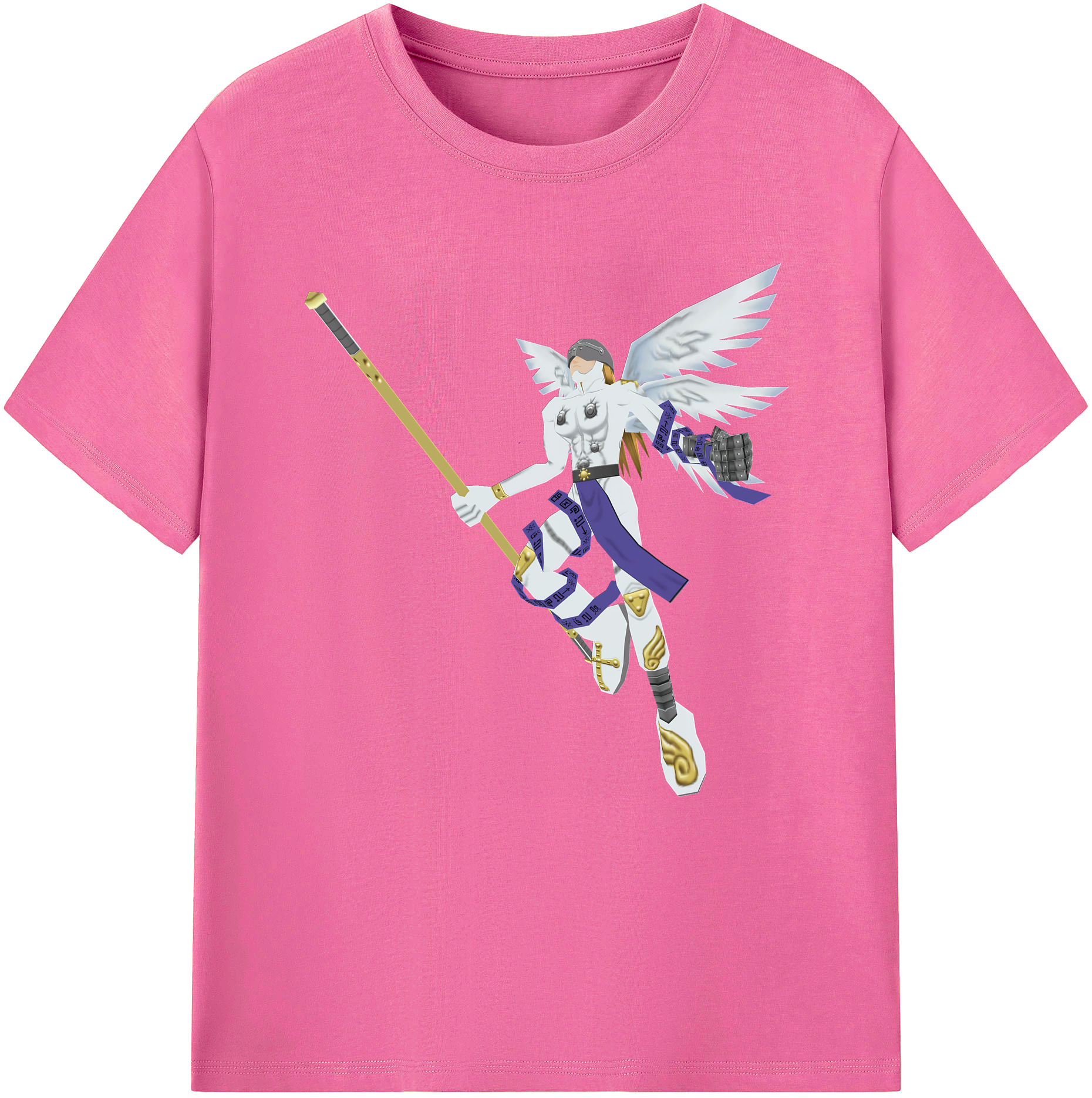（画像用） Digimon デジタルモンスター/デジモン レディースカジュアルプリントTシャツ（綿100％）
